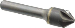 Hertel - 5/8" Head Diam, 3/8" Shank Diam, 6 Flute 82° Solid Carbide Countersink - Bright Finish, 2-5/8" OAL, Single End, Straight Shank, Right Hand Cut - Apex Tool & Supply