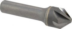 Hertel - 3/4" Head Diam, 1/2" Shank Diam, 6 Flute 82° Solid Carbide Countersink - Apex Tool & Supply