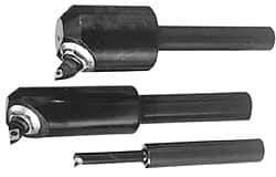 Circle Cutting Tool - 1" Shank Diam, Indexable Boring Bar - 3-3/8" Max Bore Depth - Apex Tool & Supply