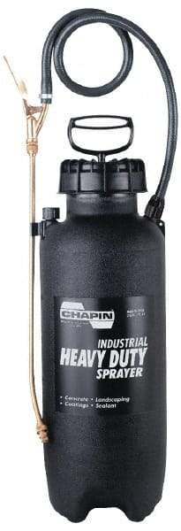 Chapin - 3 Gal Garden Hand Sprayer - Reinforced Hose, Polyethylene Tank, For Industrial Applications - Apex Tool & Supply