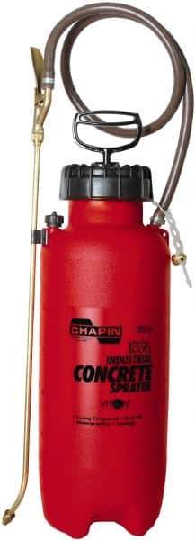 Chapin - 3 Gal Chemical Safe Garden Hand Sprayer - Polyethylene Tank, Wide Mouth, Reinforced Hose, For Concrete Applications - Apex Tool & Supply