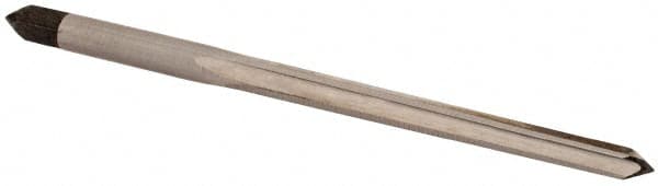 Interstate - #2/0 Pin, 0.1462" Diam, 0.1137" Small End, 5/32" Diam Straight Shank, 1-9/16" Flute, Taper Pin Reamer - Apex Tool & Supply