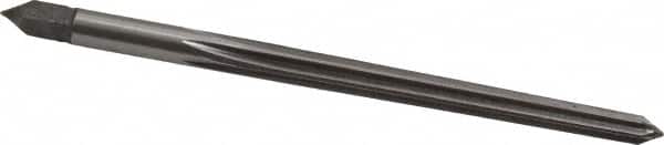 Interstate - #2 Pin, 0.2006" Diam, 0.1605" Small End, 13/64" Diam Straight Shank, 1-15/16" Flute, Taper Pin Reamer - Apex Tool & Supply