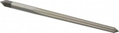 Interstate - #3 Pin, 0.2294" Diam, 0.1813" Small End, 15/64" Diam Straight Shank, 2-5/16" Flute, Taper Pin Reamer - Apex Tool & Supply