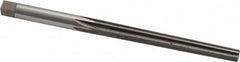 Interstate - #4 Pin, 0.2604" Diam, 0.2071" Small End, 17/64" Diam Straight Shank, 2-9/16" Flute, Taper Pin Reamer - Apex Tool & Supply
