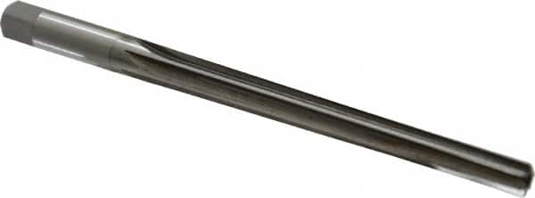 Interstate - #5 Pin, 0.2994" Diam, 0.2409" Small End, 5/16" Diam Straight Shank, 2-13/16" Flute, Taper Pin Reamer - Apex Tool & Supply