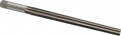 Interstate - #9 Pin, 0.6066" Diam, 0.4805" Small End, 9/16" Diam Straight Shank, 6-1/16" Flute, Taper Pin Reamer - Apex Tool & Supply