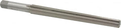 Interstate - #10 Pin, 0.7216" Diam, 0.5799" Small End, 5/8" Diam Straight Shank, 6-13/16" Flute, Taper Pin Reamer - Apex Tool & Supply