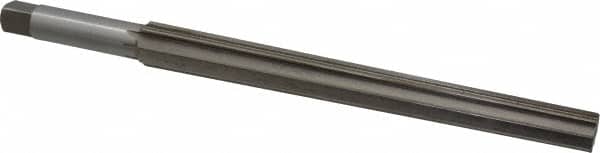 Interstate - #11 Pin, 0.878" Diam, 0.706" Small End, 3/4" Diam Straight Shank, 8-1/4" Flute, Taper Pin Reamer - Apex Tool & Supply