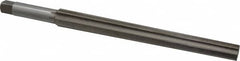 Interstate - #11 Pin, 0.878" Diam, 0.706" Small End, 3/4" Diam Straight Shank, 8-1/4" Flute, Taper Pin Reamer - Apex Tool & Supply