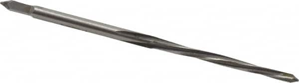 Value Collection - #6/0 Pin, 0.0806" Diam, 0.0611" Small End, 3/32" Diam Straight Shank, 15/16" Flute, Taper Pin Reamer - Apex Tool & Supply