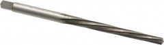 Interstate - #3/0 Pin, 0.1302" Diam, 0.1029" Small End, 9/64" Diam Straight Shank, 1-5/16" Flute, Taper Pin Reamer - Apex Tool & Supply