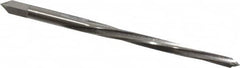 Interstate - #2/0 Pin, 0.1462" Diam, 0.1137" Small End, 5/32" Diam Straight Shank, 1-9/16" Flute, Taper Pin Reamer - Apex Tool & Supply