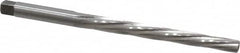 Interstate - #4 Pin, 0.2604" Diam, 0.2071" Small End, 17/64" Diam Straight Shank, 2-9/16" Flute, Taper Pin Reamer - Apex Tool & Supply