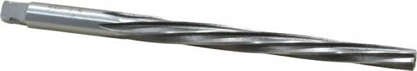Interstate - #6 Pin, 0.354" Diam, 0.2773" Small End, 23/64" Diam Straight Shank, 3-11/16" Flute, Taper Pin Reamer - Apex Tool & Supply