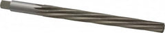 Interstate - #9 Pin, 0.6066" Diam, 0.4805" Small End, 9/16" Diam Straight Shank, 6-1/16" Flute, Taper Pin Reamer - Apex Tool & Supply
