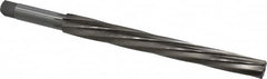 Interstate - #11 Pin, 0.878" Diam, 0.706" Small End, 3/4" Diam Straight Shank, 8-1/4" Flute, Taper Pin Reamer - Apex Tool & Supply
