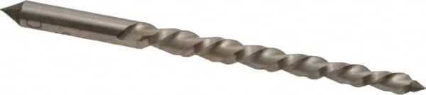 Interstate - #1 Pin, 0.1798" Diam, 0.1447" Small End, 3/16" Diam Straight Shank, 1-11/16" Flute, Taper Pin Reamer - Apex Tool & Supply