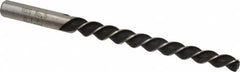 Interstate - #5 Pin, 0.2994" Diam, 0.2409" Small End, 5/16" Diam Straight Shank, 2-13/16" Flute, Taper Pin Reamer - Apex Tool & Supply