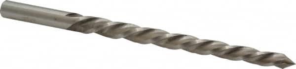 Interstate - #7 Pin, 27/64" Diam, 0.3297" Small End, 13/32" Diam Straight Shank, 4-7/16" Flute, Taper Pin Reamer - Apex Tool & Supply