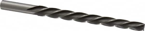 Interstate - #9 Pin, 0.6066" Diam, 0.4805" Small End, 6-1/16" Flute, Taper Pin Reamer - Apex Tool & Supply