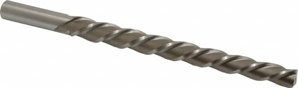 Interstate - #10 Pin, 0.7216" Diam, 0.5799" Small End, 5/8" Diam Straight Shank, 6-13/16" Flute, Taper Pin Reamer - Apex Tool & Supply