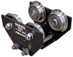 CM - 2 Ton Capacity Motor Driven Trolley - 3-3/8" to 6" Flange Width - Apex Tool & Supply