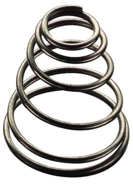 Associated Spring Raymond - 0.6" OD, 0.029" Wire, 5/8" Free Length, Compression Spring - 3.57 Lb Spring Rating - Apex Tool & Supply