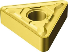 Sandvik Coromant - TNMG433 MR Grade 2015 Carbide Turning Insert - 60° Triangle, 1/2" Inscr Circle, 3/16" Thick, 3/64" Corner Radius - Apex Tool & Supply