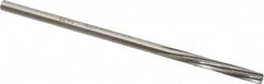 Made in USA - 3/16" High Speed Steel 6 Flute Chucking Reamer - Apex Tool & Supply