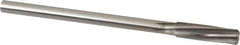 Made in USA - 29/64" High Speed Steel 6 Flute Chucking Reamer - Spiral Flute, 0.373" Straight Shank, 1-3/4" Flute Length, 7" OAL - Apex Tool & Supply