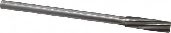 Made in USA - 9/16" High Speed Steel 8 Flute Chucking Reamer - Apex Tool & Supply