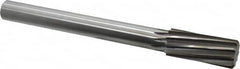 Made in USA - 1-1/4" High Speed Steel 10 Flute Chucking Reamer - Apex Tool & Supply