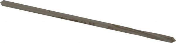 Made in USA - 9/64" Cobalt 4 Flute Chucking Reamer - Spiral Flute, 0.135" Straight Shank, 1" Flute Length, 4" OAL - Apex Tool & Supply