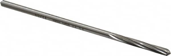 Made in USA - 11/64" Cobalt 6 Flute Chucking Reamer - Apex Tool & Supply