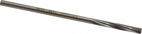 Made in USA - 3/16" Cobalt 6 Flute Chucking Reamer - Apex Tool & Supply