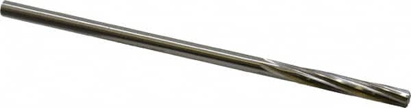 Made in USA - Letter E Cobalt 6 Flute Chucking Reamer - Apex Tool & Supply