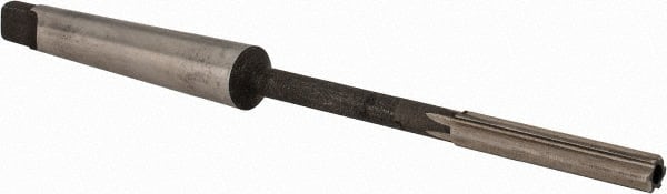 Made in USA - Letter E High Speed Steel 6 Flute Chucking Reamer - Apex Tool & Supply