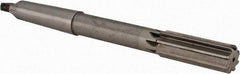 Made in USA - 31/32" High Speed Steel 8 Flute Chucking Reamer - Straight Flute, 3MT Morse Taper Shank, 2-5/8" Flute Length, 10" OAL - Apex Tool & Supply