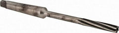 Made in USA - 9/32" High Speed Steel 6 Flute Chucking Reamer - Spiral Flute, 1MT Morse Taper Shank, 1-1/2" Flute Length, 6" OAL - Apex Tool & Supply