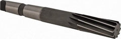 Made in USA - 1-5/16" High Speed Steel 10 Flute Chucking Reamer - Spiral Flute, 4MT Morse Taper Shank, 3" Flute Length, 11-1/2" OAL - Apex Tool & Supply