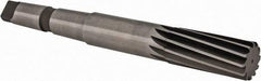 Made in USA - 1-7/16" High Speed Steel 12 Flute Chucking Reamer - Spiral Flute, 4MT Morse Taper Shank, 3-1/4" Flute Length, 12" OAL - Apex Tool & Supply