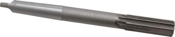 Interstate - 1" High Speed Steel 8 Flute Chucking Reamer - Straight Flute, 3MT Morse Taper Shank, 2-3/4" Flute Length, 10-1/2" OAL - Apex Tool & Supply