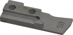 Kennametal - Right Hand, 3/32 Inch Insert Width, Indexable Cutoff and Grooving Support Blade - SB333101 - Apex Tool & Supply