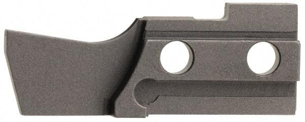 Kennametal - Left Hand Cut, 1/8" Insert Width, Cutoff & Grooving Support Blade for Indexables - 1/8" Blade Width - Apex Tool & Supply