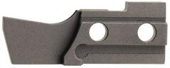 Kennametal - Left Hand Cut, 1/8" Insert Width, Cutoff & Grooving Support Blade for Indexables - 1/8" Blade Width - Apex Tool & Supply
