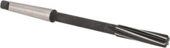 Interstate - 13/32" High Speed Steel 6 Flute Chucking Reamer - Spiral Flute, 1MT Morse Taper Shank, 1-3/4" Flute Length, 7" OAL - Apex Tool & Supply