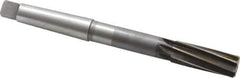 Interstate - 15/16" High Speed Steel 8 Flute Chucking Reamer - Spiral Flute, 3MT Morse Taper Shank, 2-5/8" Flute Length, 10" OAL - Apex Tool & Supply