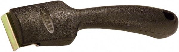 Hyde Tools - Stiff High Carbon Steel 2-Edge Scraper - 1-1/2" Blade Width, Nylon Handle - Apex Tool & Supply