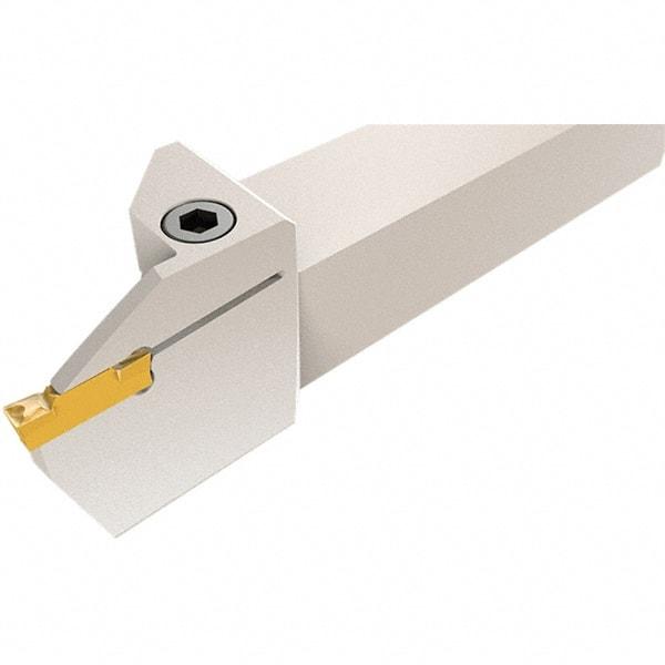 Iscar - HFH, External, Left Hand, 25mm Max Depth of Cut, 4mm Max Groove Width, Indexable Grooving Tool Holder - HFP.., HGPL Insert Compatibility, 25mm Shank Height, 25mm Shank Width, 150mm OAL - Apex Tool & Supply